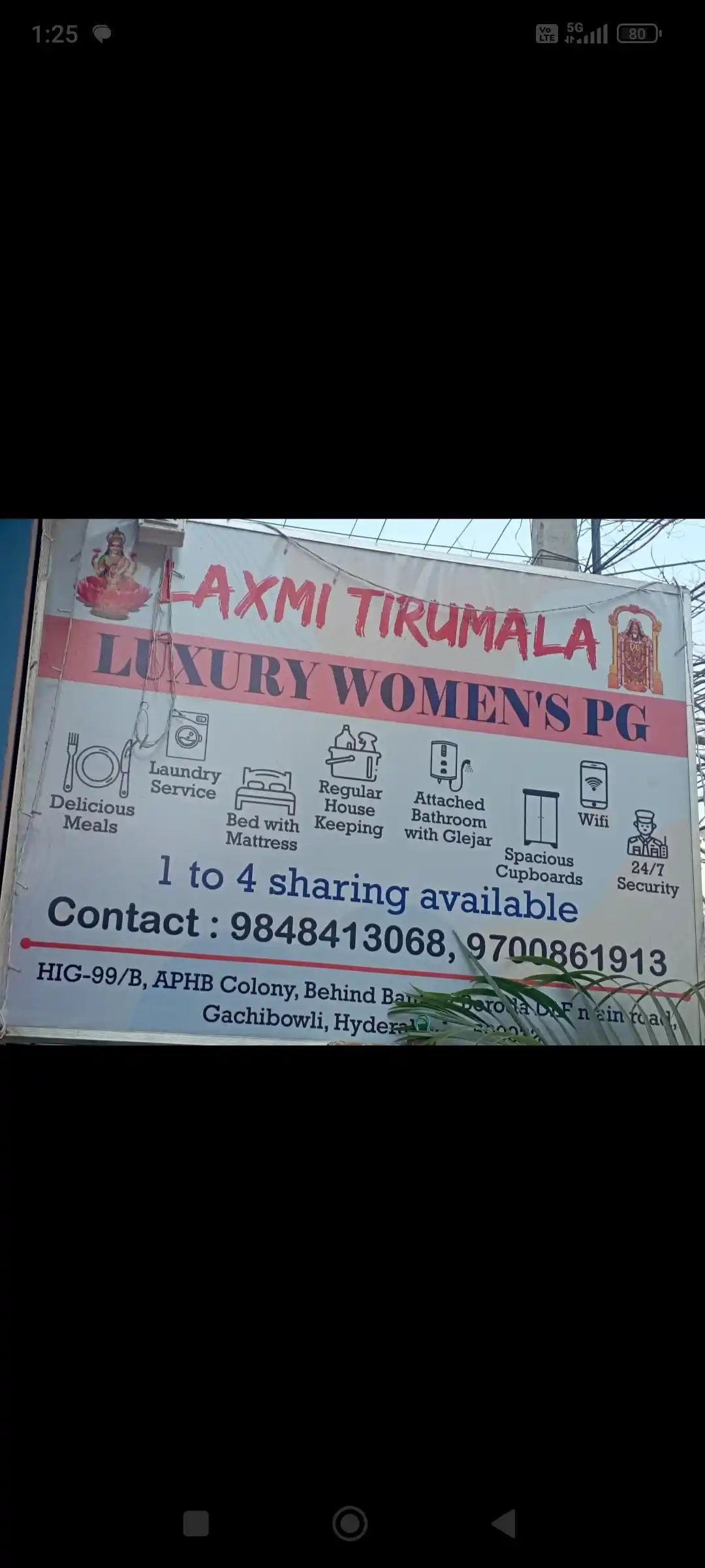 Laxmi Tirumala Luxury Womens Pg Photo 1 Laxmi Tirumala Luxury Womens Pg Photo 1