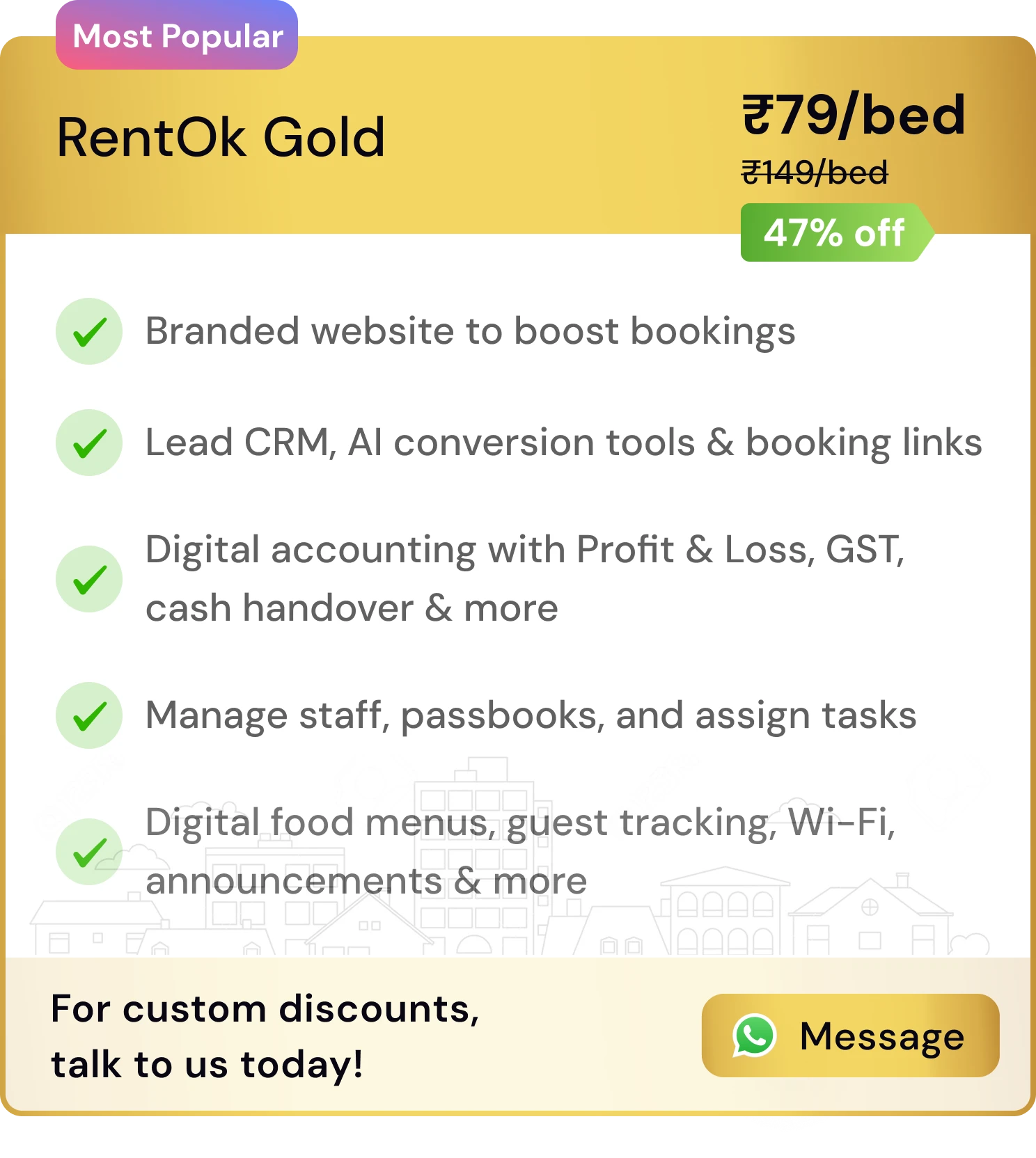 RentOk Gold Plan